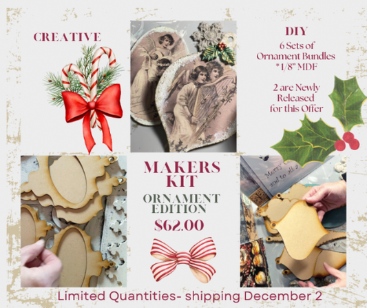 Creative DIY Makers Kit ~ Ornament Edition 2024