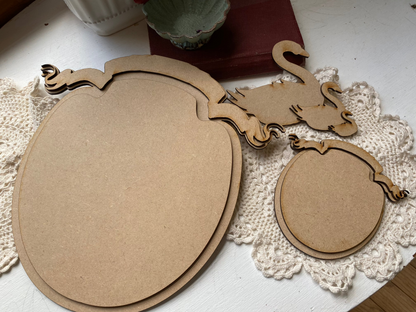 The Ribbon Frame Duo - Mdf DIY Surface