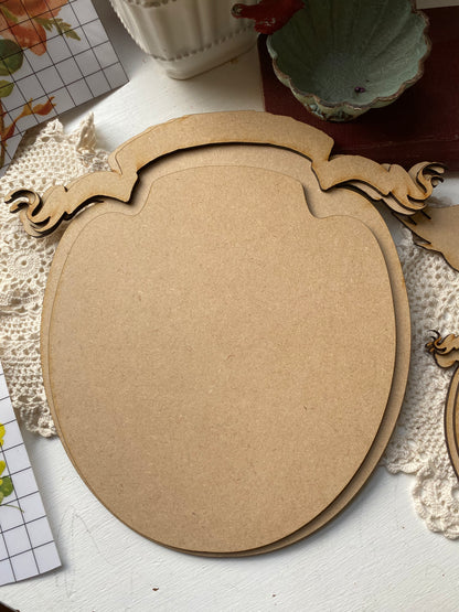 The Ribbon Frame Duo - Mdf DIY Surface