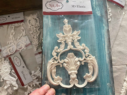 Nik·Art Embellishment Bundle No. 4—  Extra Large Set | Rare European Decorative Castings (