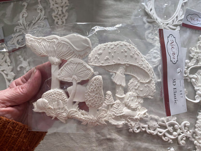 Nik·Art Embellishment Bundle No. 4—  Extra Large Set | Rare European Decorative Castings (