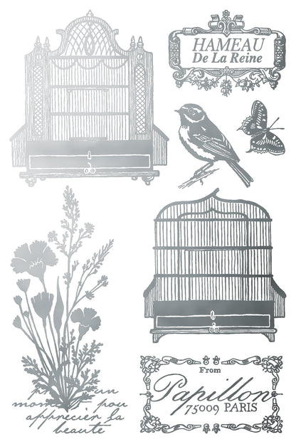 IOD - Papillon Foil TRANSFER 8 x 12” PAD