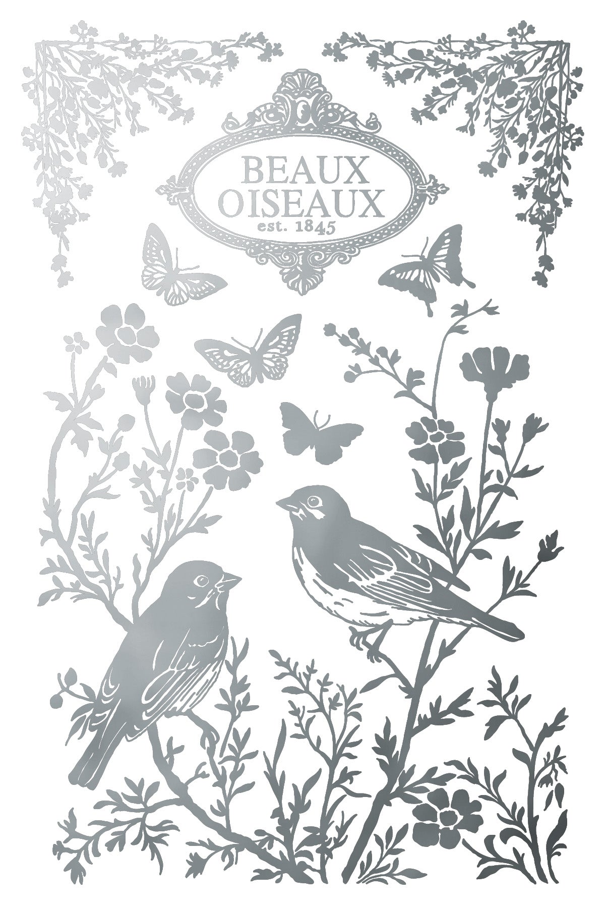 IOD - Papillon Foil TRANSFER 8 x 12” PAD