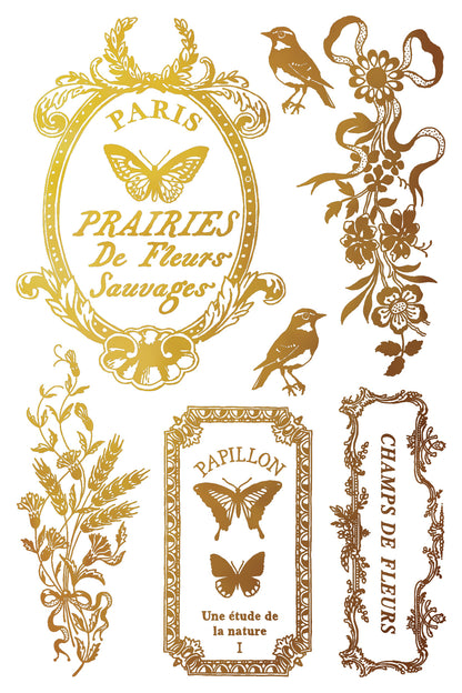 IOD - Papillon Foil TRANSFER 8 x 12” PAD