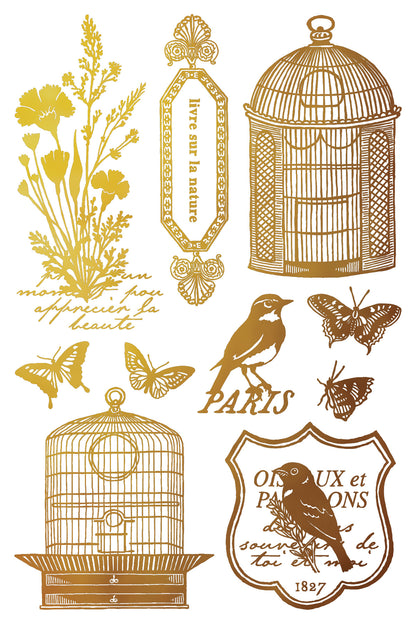 IOD - Papillon Foil TRANSFER 8 x 12” PAD