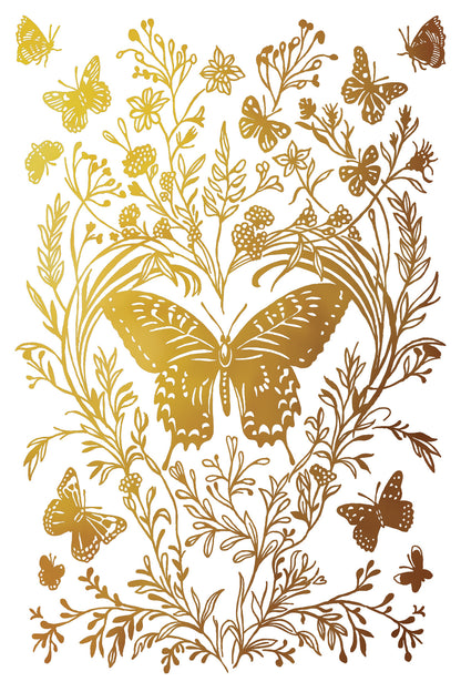 IOD - Papillon Foil TRANSFER 8 x 12” PAD