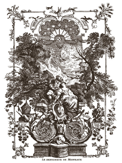 Hameau de la Reine Paint Inlay by IOD