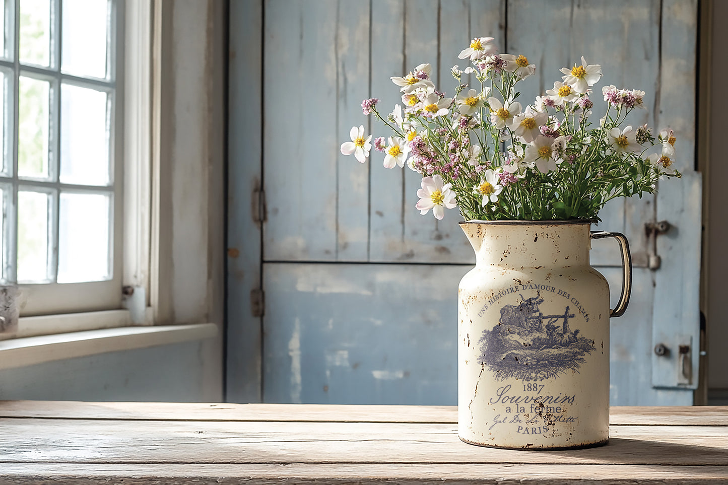 Hameau de la Reine Paint Inlay by IOD