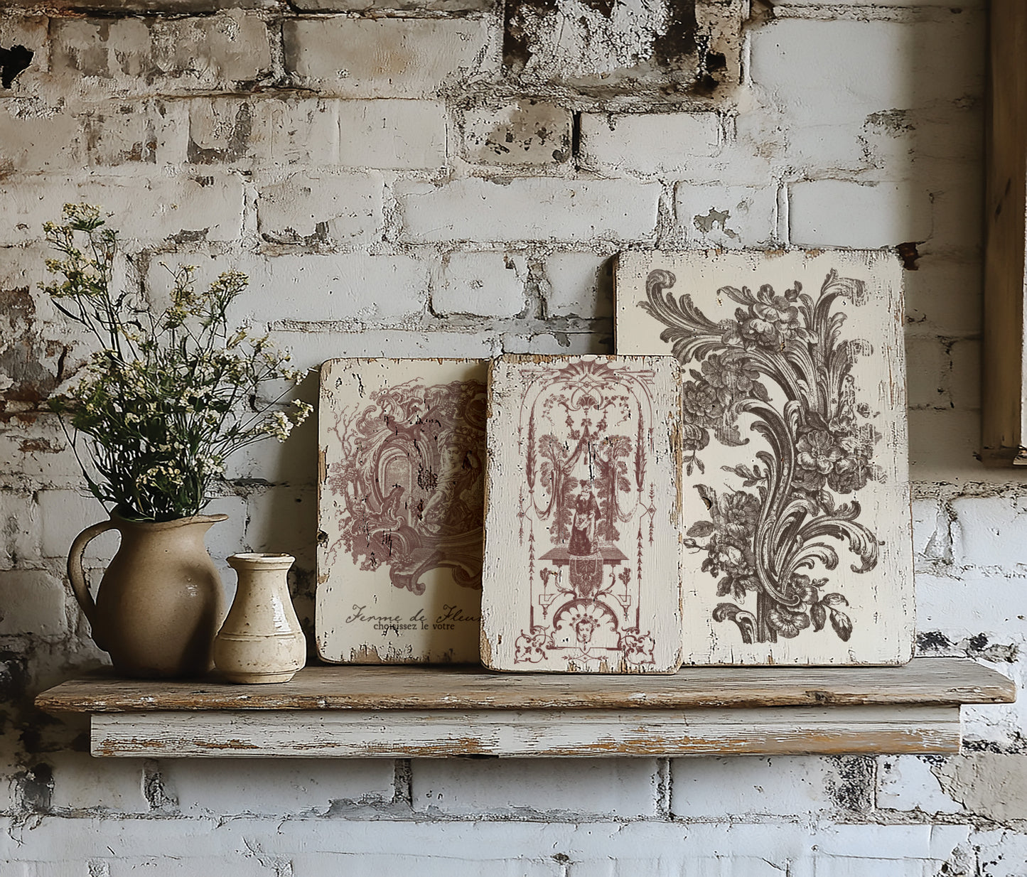 Hameau de la Reine Paint Inlay by IOD