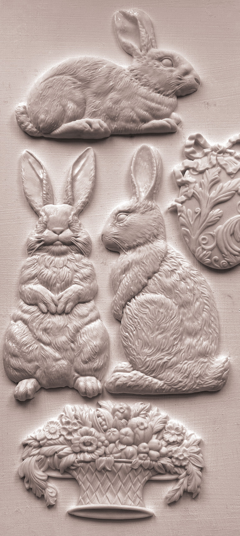 IOD - Les Lapins 6x10  Mould