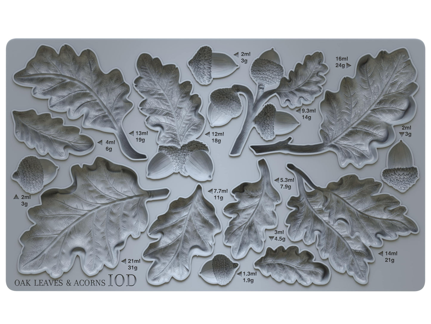 IOD - Oak Leaves Décor Mould