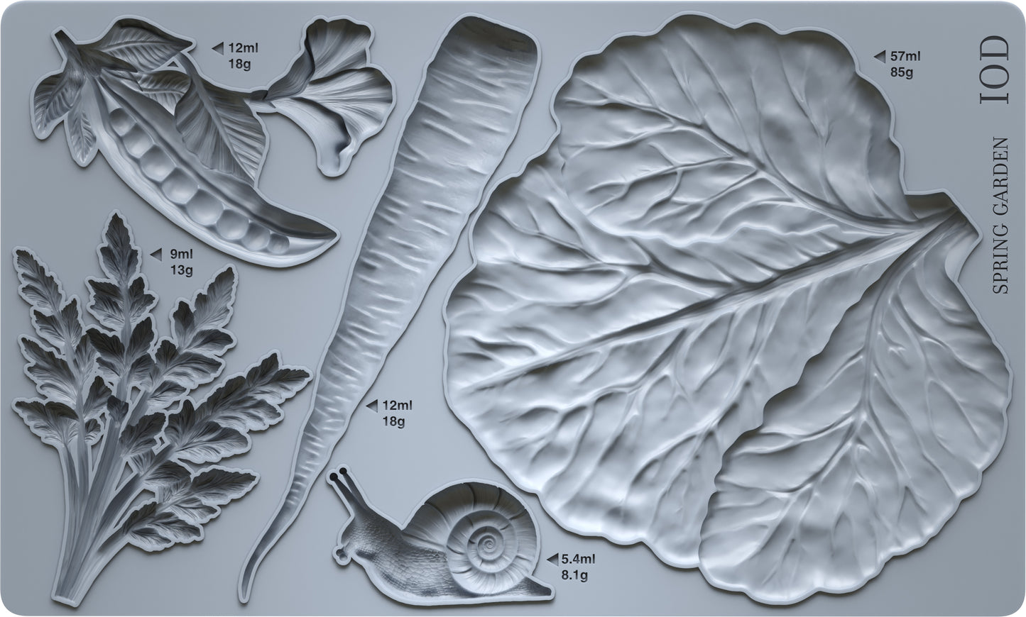 IOD - Spring Garden 6x10 IOD Mould