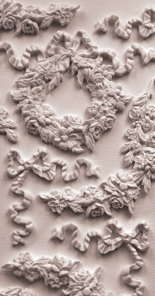 IOD - Wreath & Swags 6x10 IOD Mould