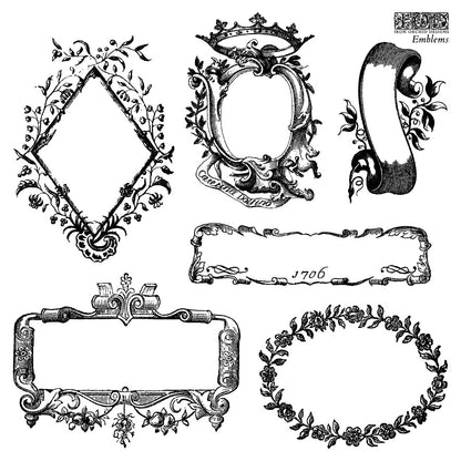 IOD -Emblems  6 x 6 IOD STAMP Set