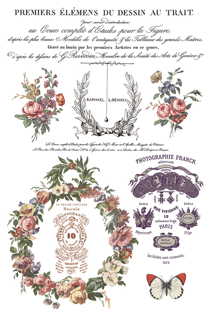 IOD -  Saint Ouen TRANSFER 8 x 12” PAD