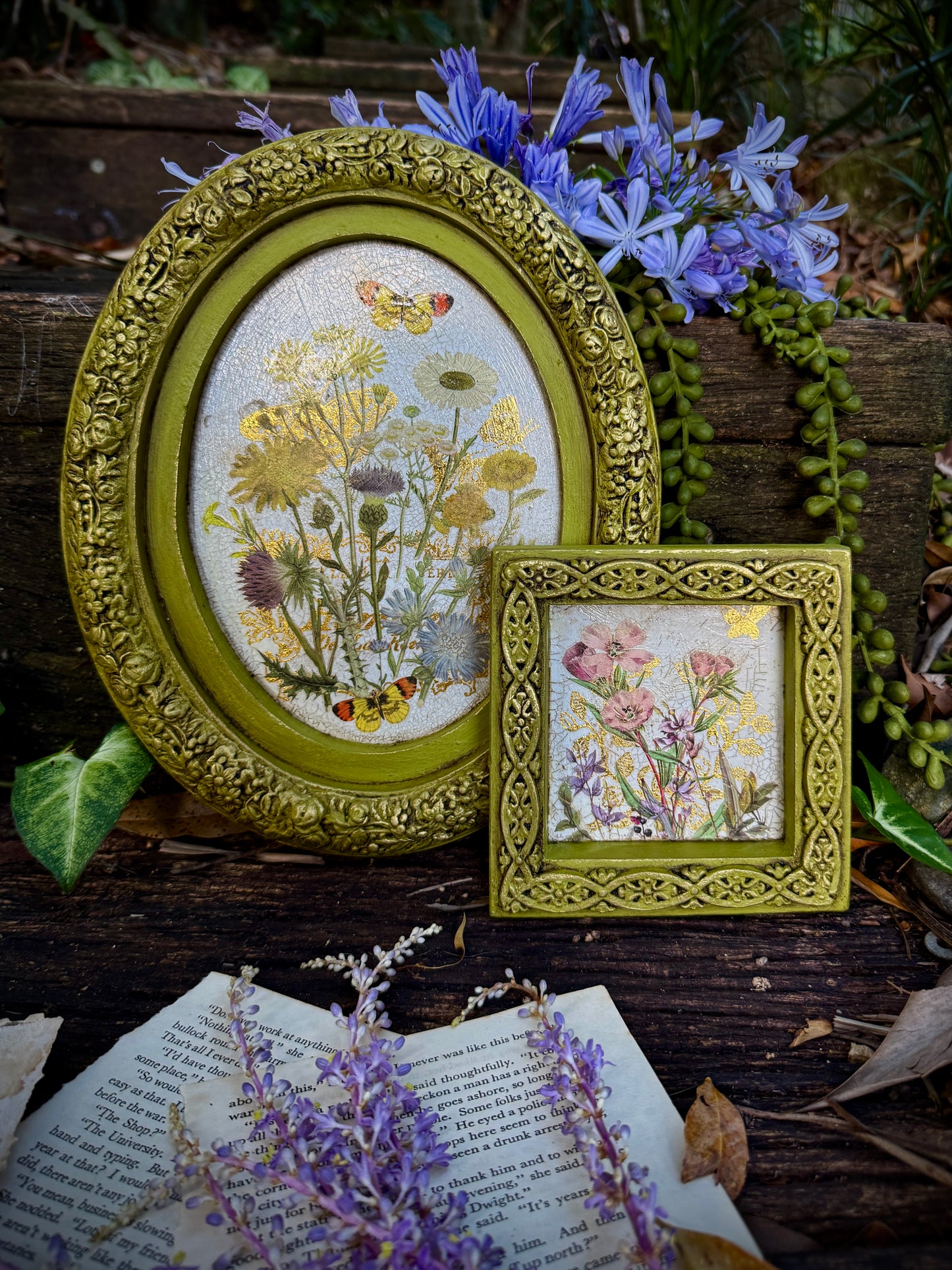 IOD -  Flora Greca TRANSFER 8 x 12” PAD