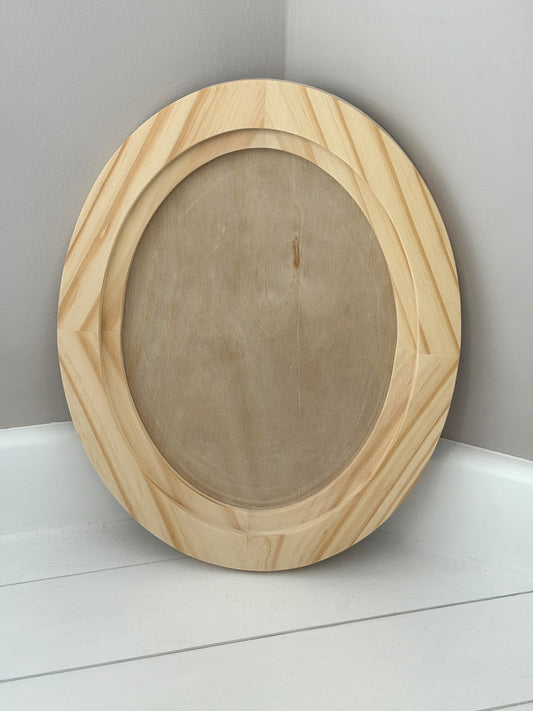 IOD Oval Wood Gallery Blank 8.5x10.6