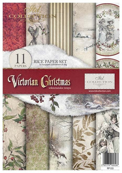 Victorian Christmas  - ITD Rice Paper Pack
