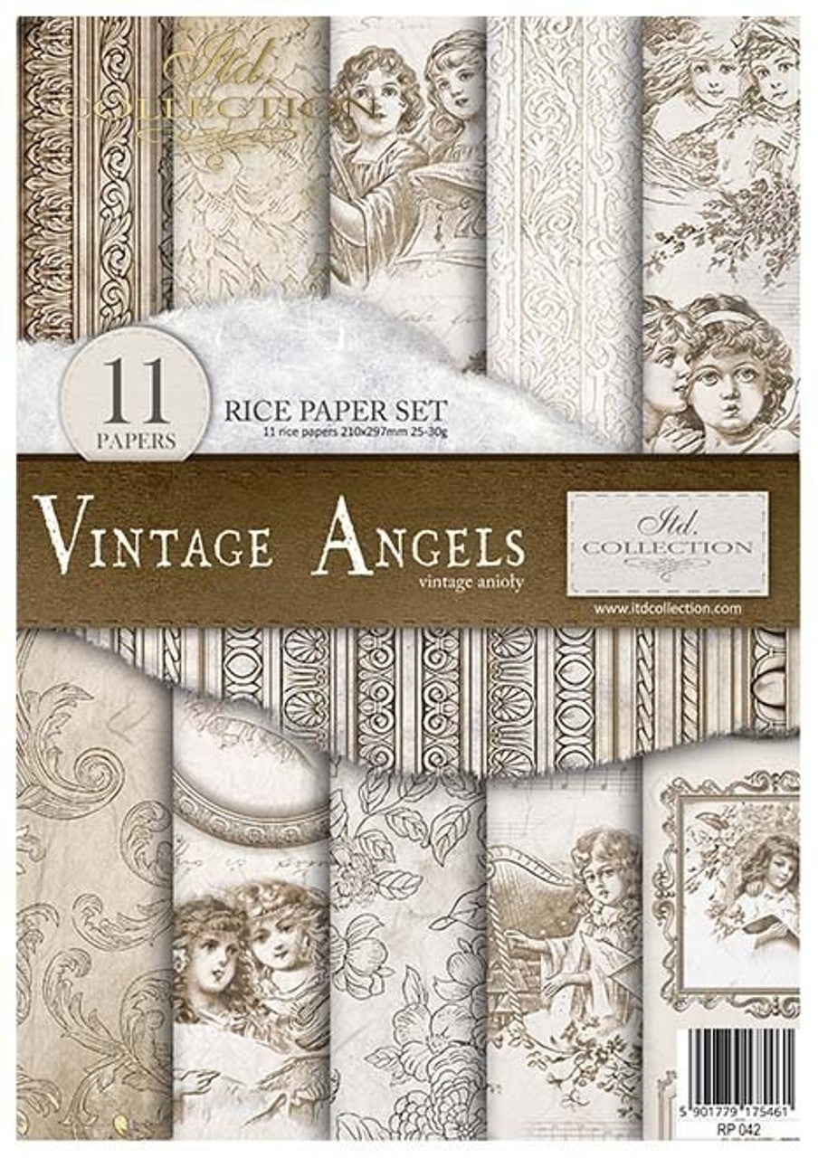 Vintage Angels  - ITD Rice Paper Pack