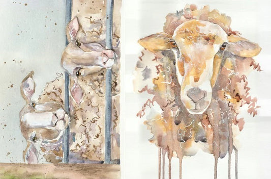 Sheep Decoupage Paper