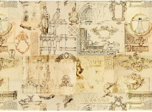 Classical masterboard-  Decoupage Paper - Roycycled Treasure