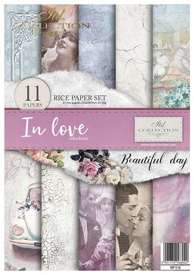 In Love  - ITD Rice Paper Pack