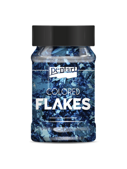 Pentart Colored foil flakes 1g