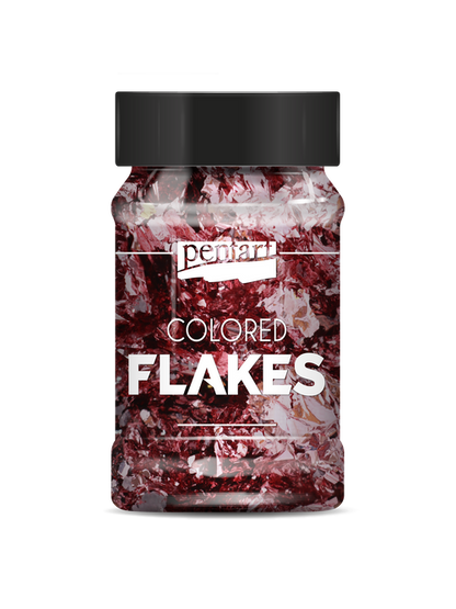 Pentart Colored foil flakes 1g