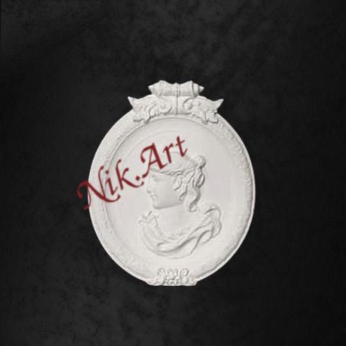 Nik-Art 3D Ornament white - #248