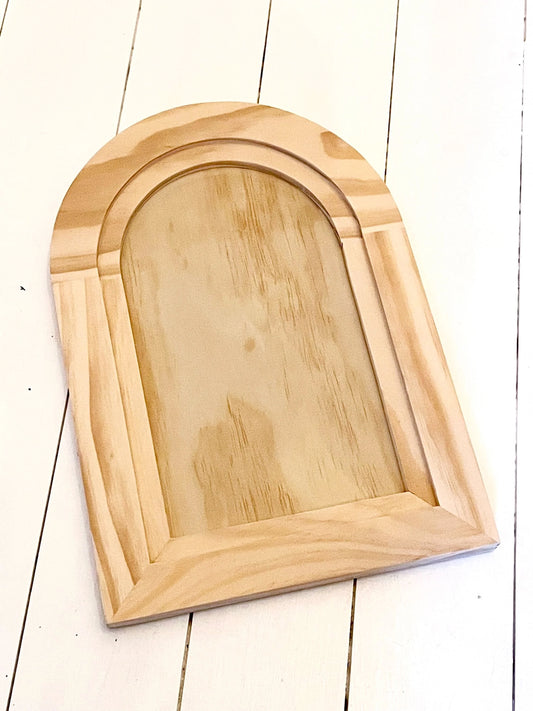 IOD  Arched Wood gallery Blank