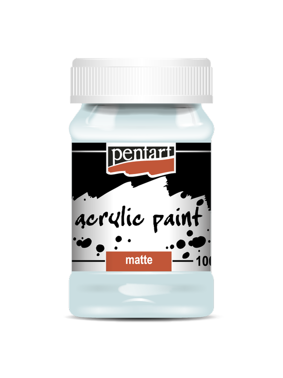 Acrylic Paint matte Ice Blue