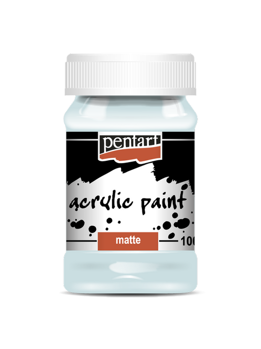 Acrylic Paint matte Ice Blue