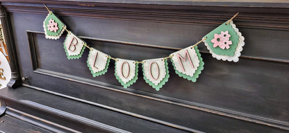 Bloom Banner cut outs - unfinished