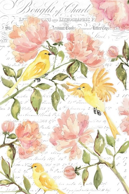 Spring Decoupage Paper -  Roycycled