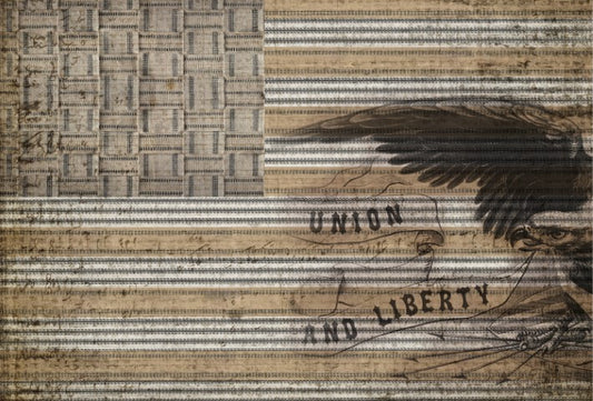 Decoupage Paper Union Liberty -  Roycycled