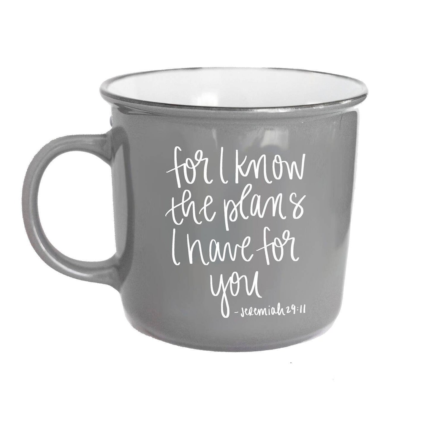 Sweet Water Decor - For I Know The Plans Jeremiah 29:11 Scripture Campfire Coffee Mug