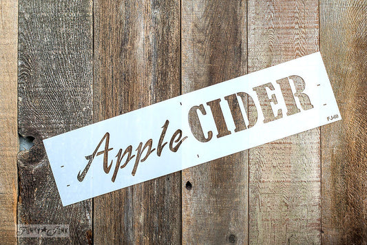 Apple Cider Stencil