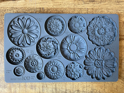 IOD Rosettes  Décor Mould