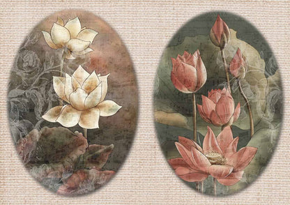 Dainty and the Queen Lotus Rice Paper