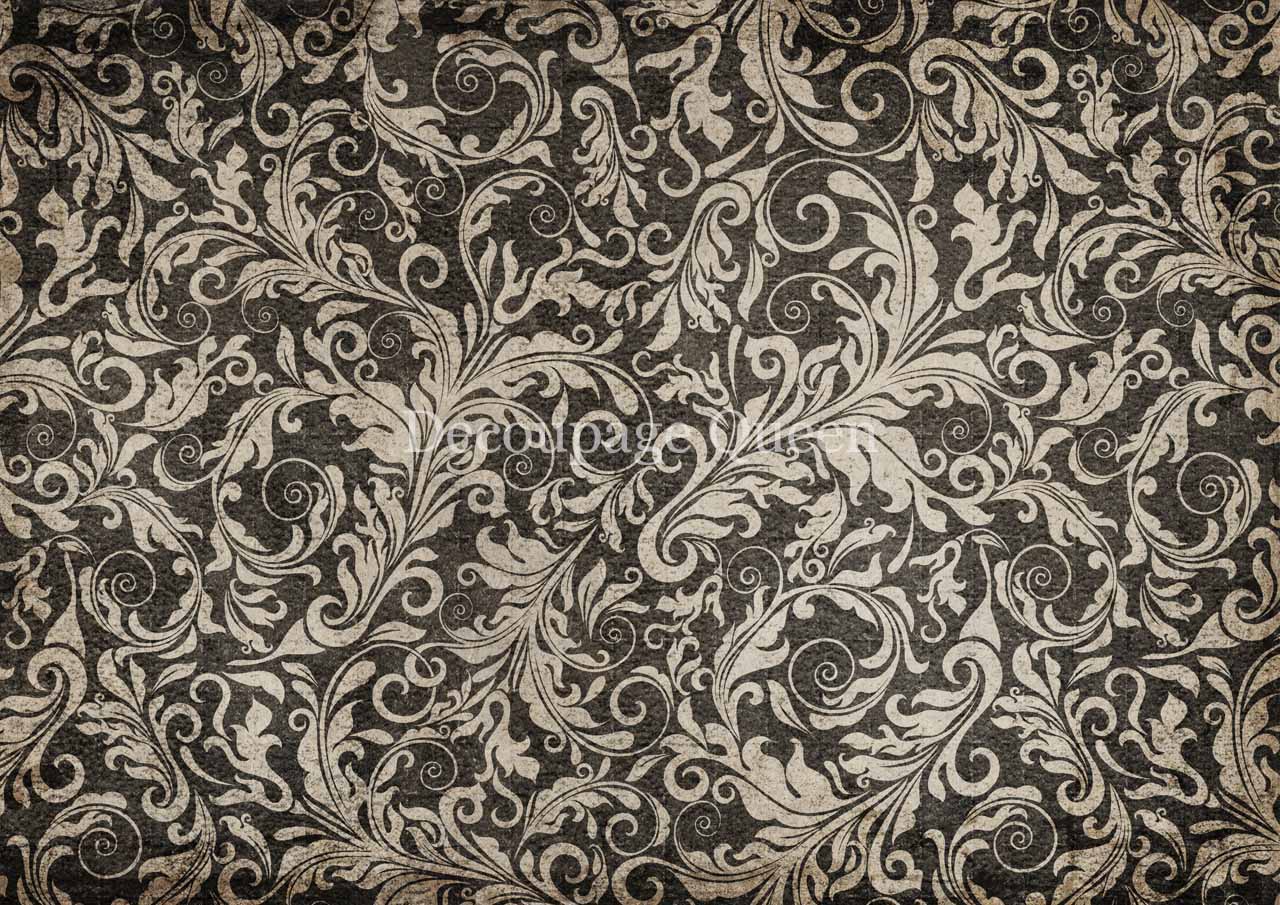 Decoupage Queen Wallpaper Damask A3 Rice Paper  TH Decor