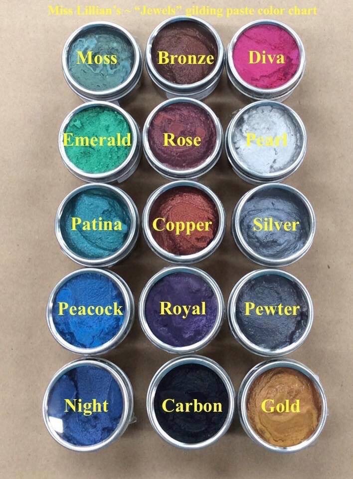 Gilding Jewels -  Miss Lillian's - tins