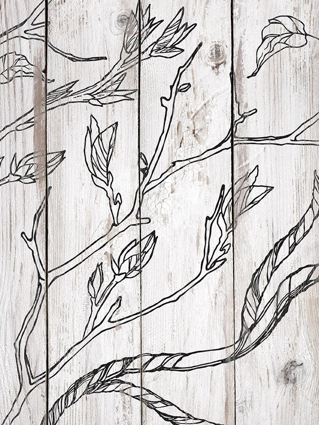 ** PRE-ORDER**  IOD -  stamp set Branches & Vines **PRE-ORDER