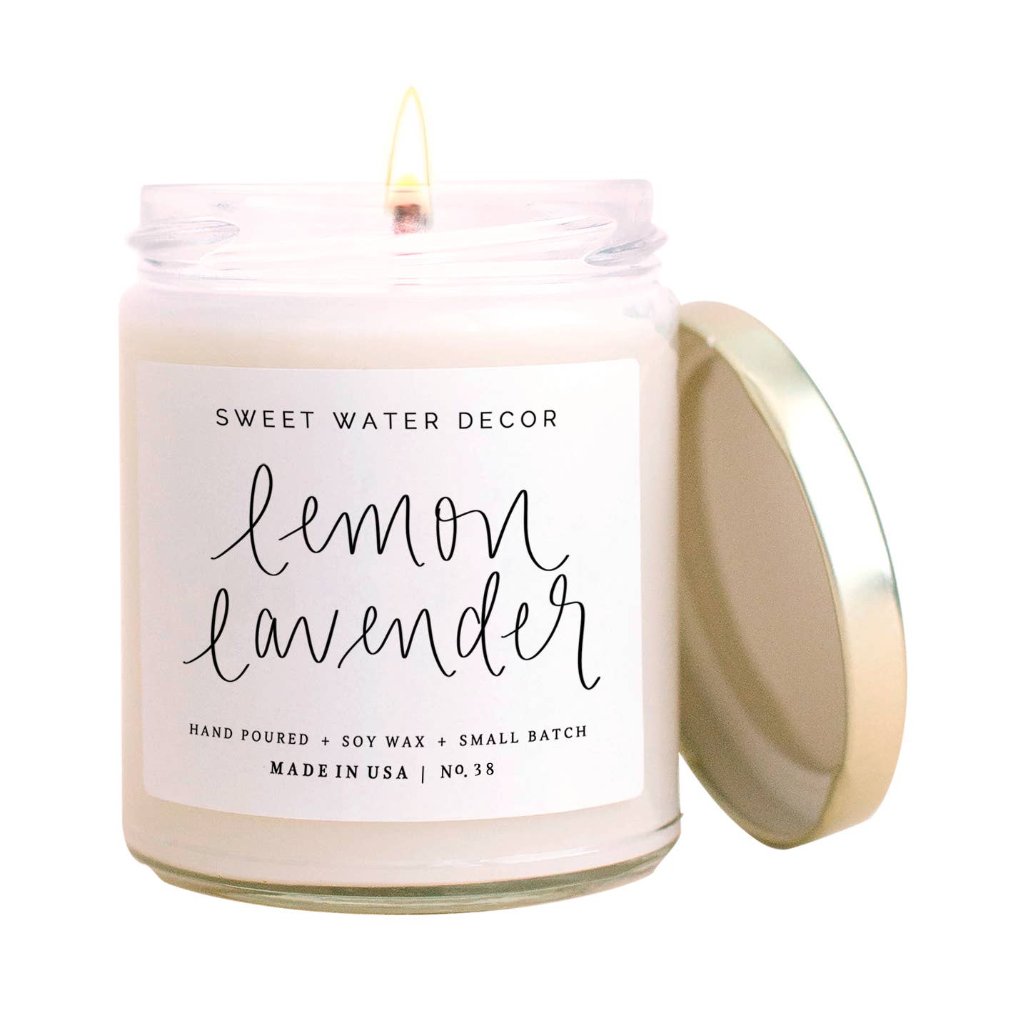 Sweet Water Decor - Lemon Lavender Soy Candle