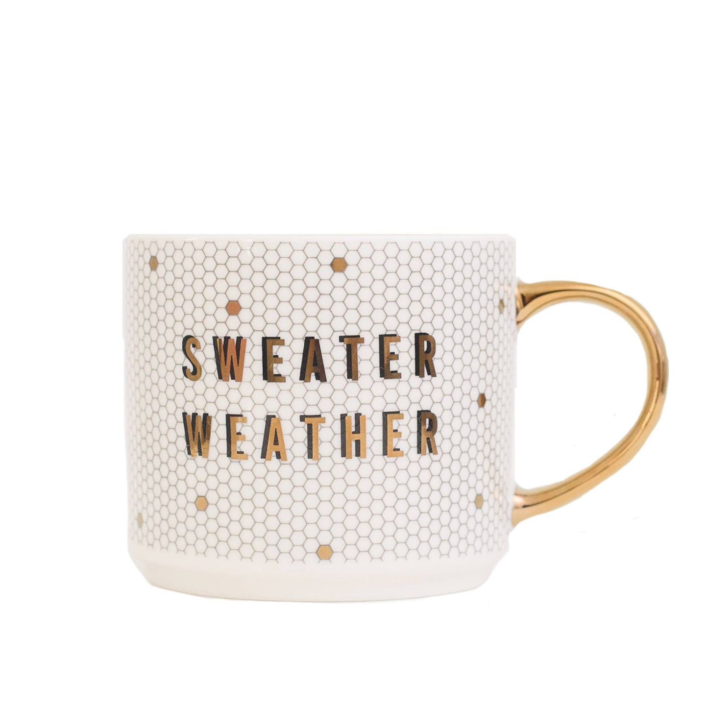 Sweet Water Decor - Sweater Weather Tile Coffee Mug
