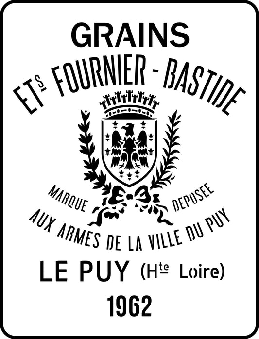 Grains Fournier Stencil